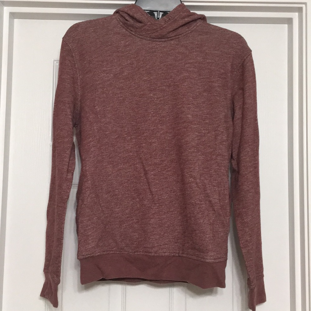 Maroon hoodie, size Small jR Mens